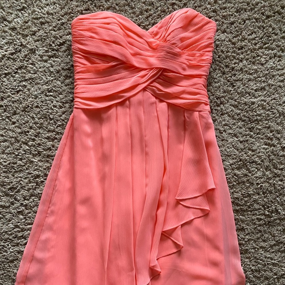 Coral dress